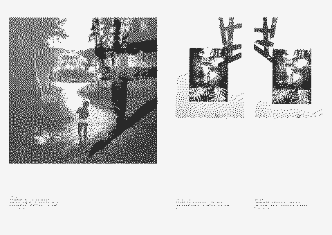 Life With Nature – illustrierte Doppelseite des Norwegischen Künstlerkatalogs