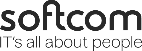 Softcom GmbH – Logotype des IT-Dienstleistungsunternehmens